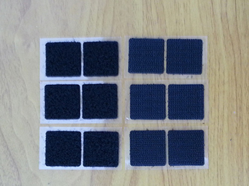 全尼龙黑色背胶魔术贴